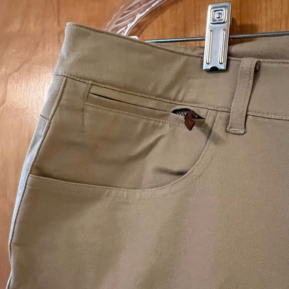 Lauren Ralph Lauren Wheat Jeans Pants Zipper Coin Pocket Vintage 90s NWT Size 16 - Picture 5 of 10